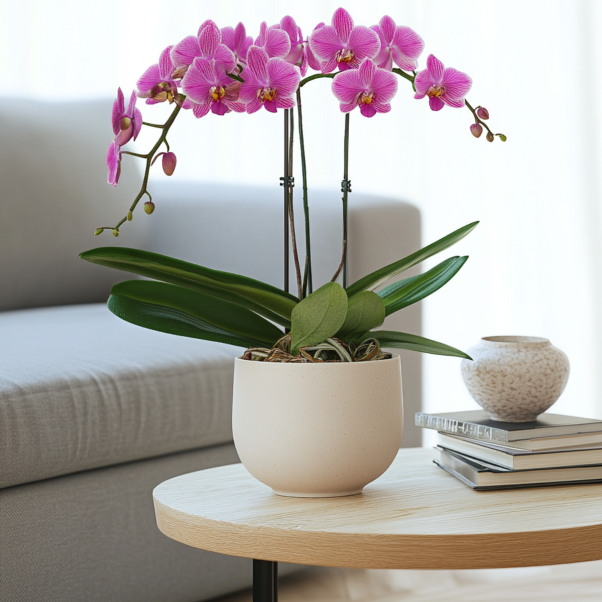 Orhidee Phalaenopsis - Phalaenopsis Multiflora - Înălţime 35-45cm - ⌀12cm