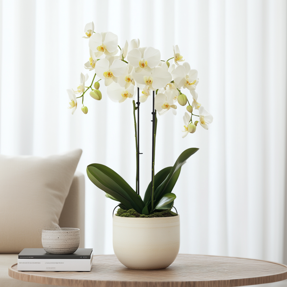 Orhidee Phalaenopsis - Phalaenopsis Multiflora - Înălţime 35-45cm - ⌀12cm