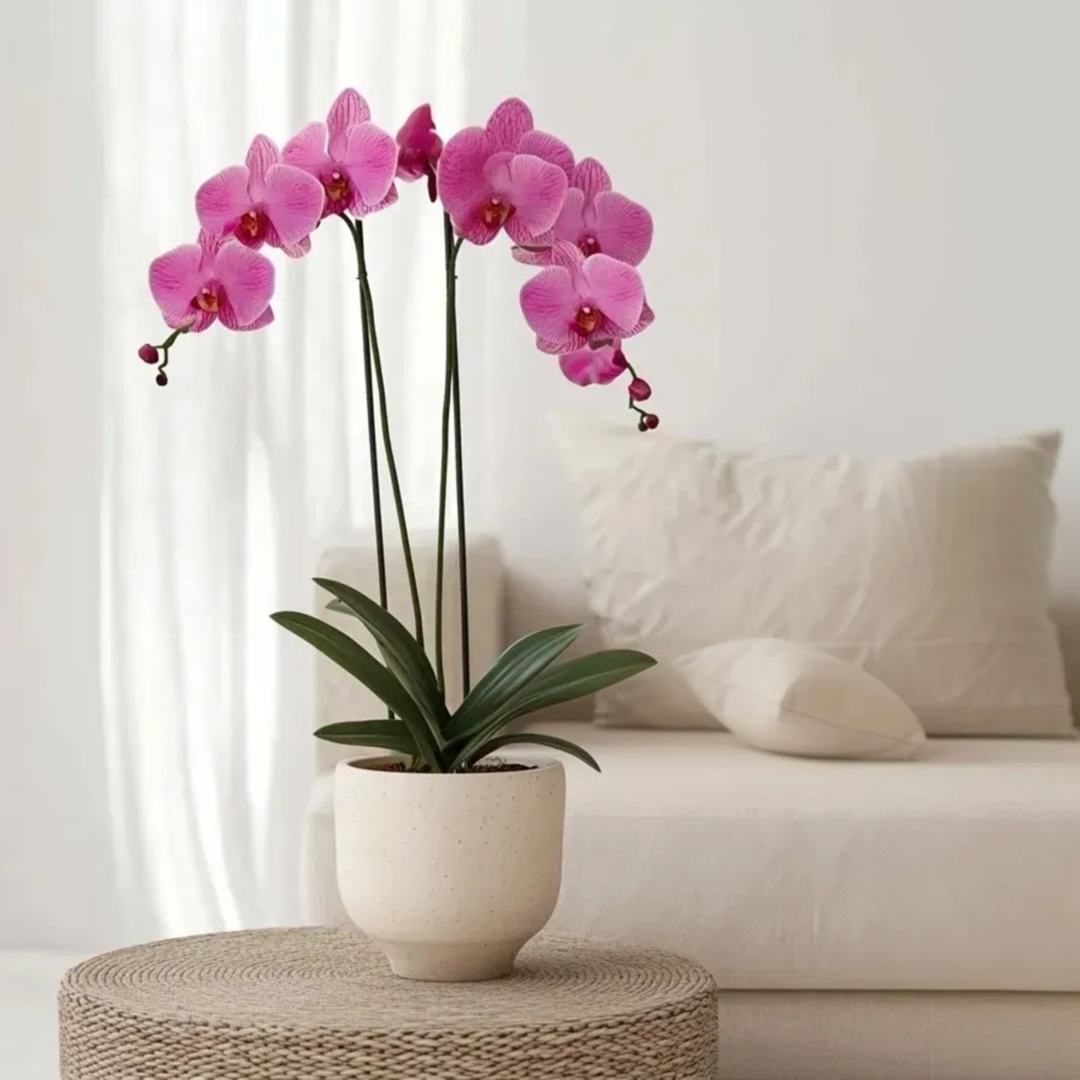 Orhidee Phalaenopsis - Phalaenopsis - Înălţime 50-60cm - ⌀12cm