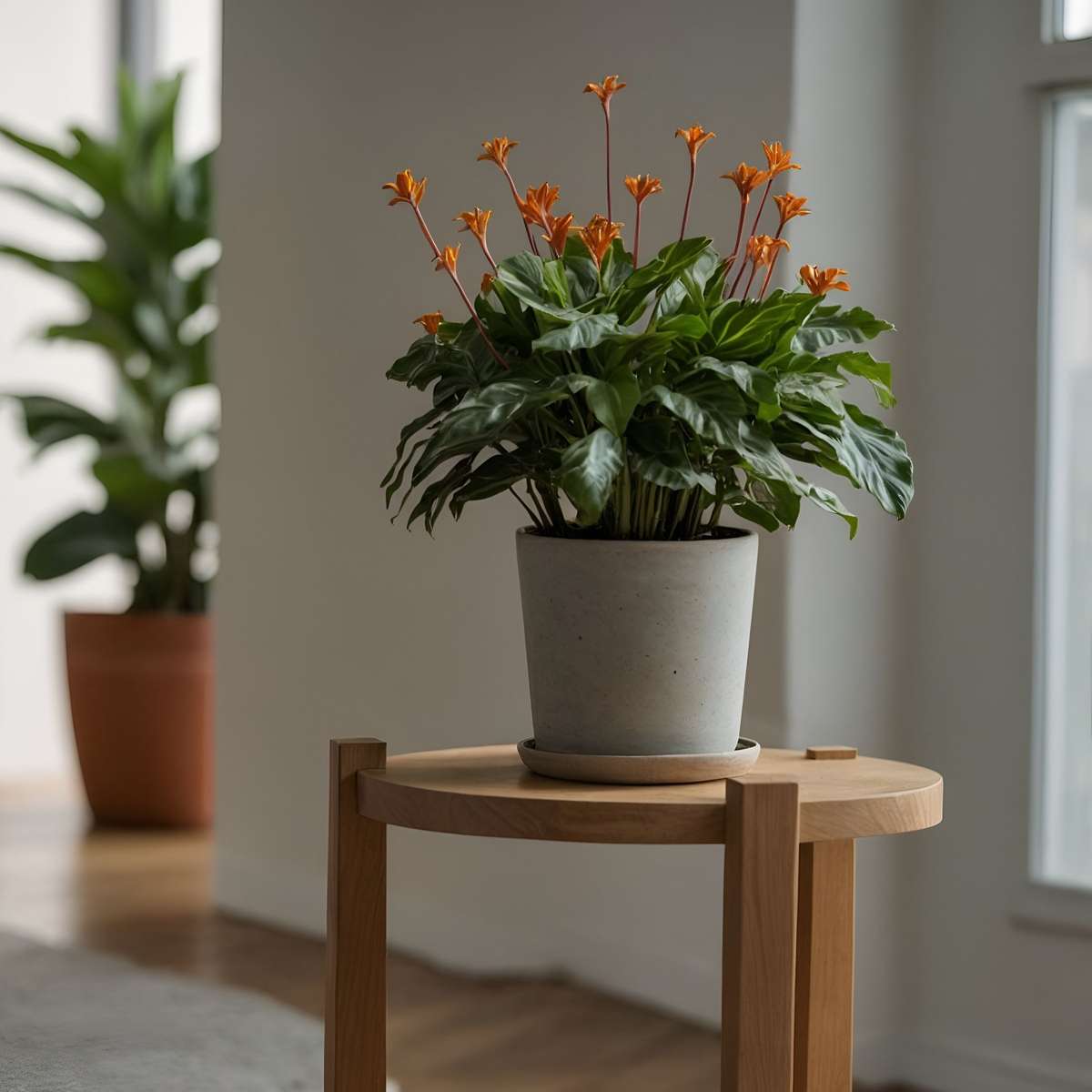 Flacară eternă - Calathea crocata 'Tassmania' - Înălţime 40-50cm - ⌀14cm