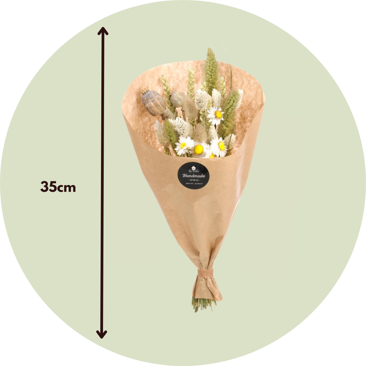 Flori uscate - Bouquet 'Nature's Pride' - Buchet - Verde