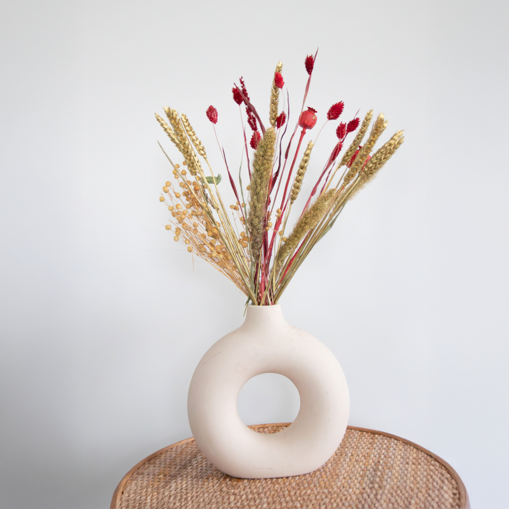 Flori uscate - Bouquet 'Jingle Bells' - Buchet - Maro