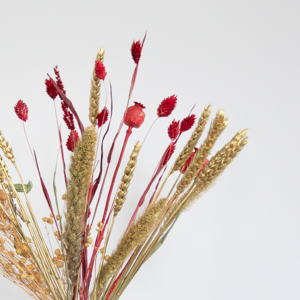 Flori uscate - Bouquet 'Jingle Bells' - Buchet - Maro