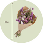 Flori uscate - Bouquet 'Trendy Pastel Palette' - Buchet