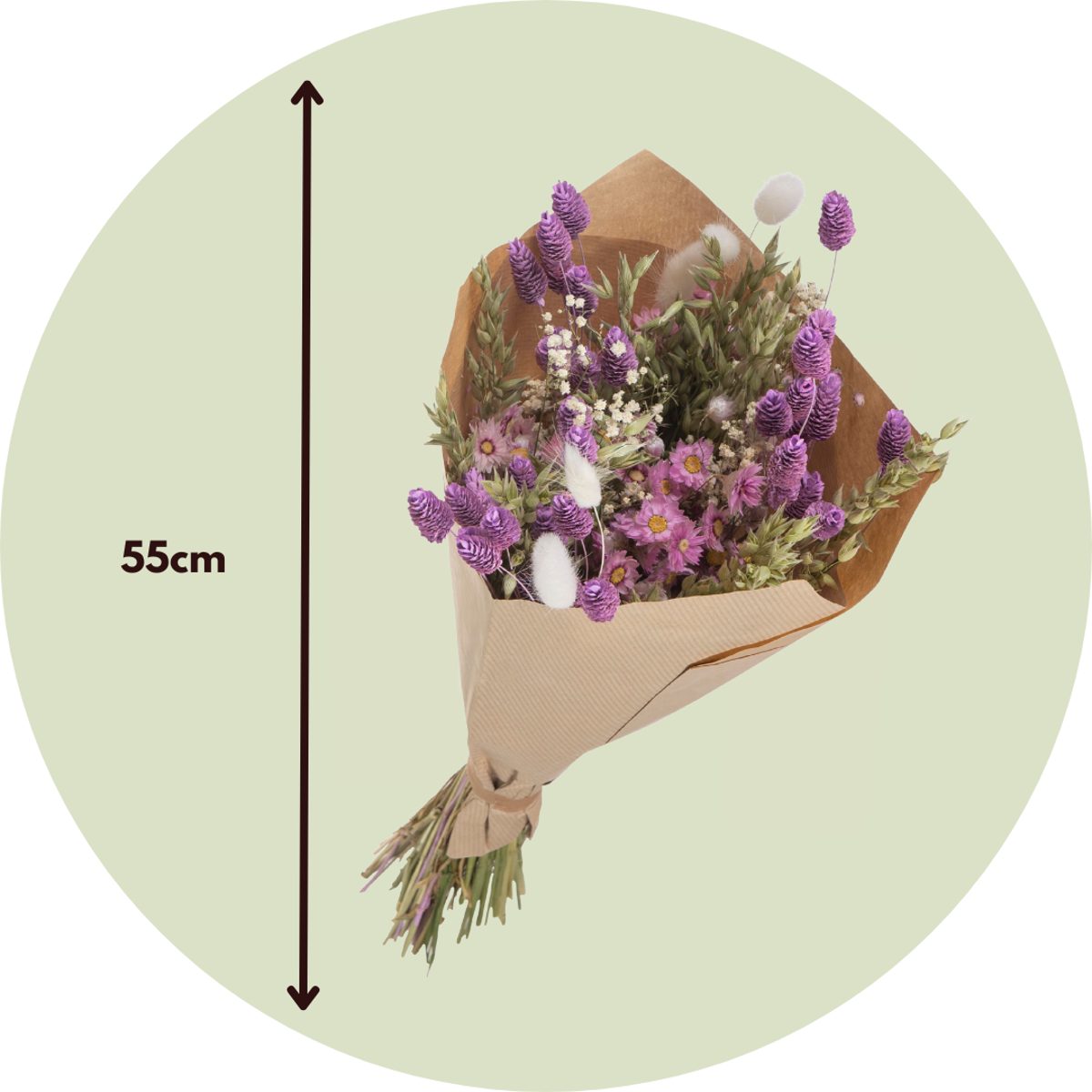 Flori uscate - Bouquet 'Trendy Pastel Palette' - Buchet