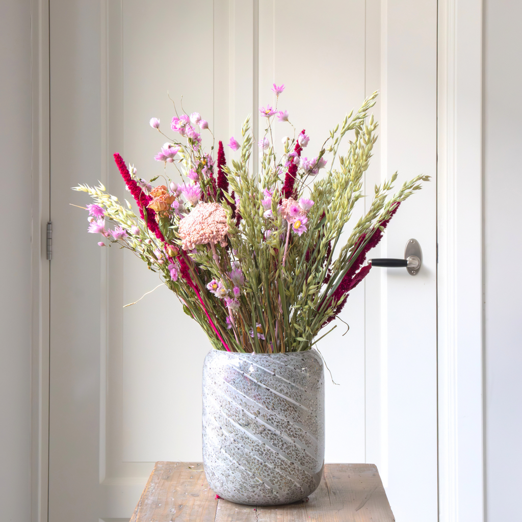 Flori uscate - Bouquet 'Trendy Lucky Love' - Buchet - Roşu