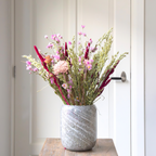 Flori uscate - Bouquet 'Trendy Lucky Love' - Buchet - Roşu