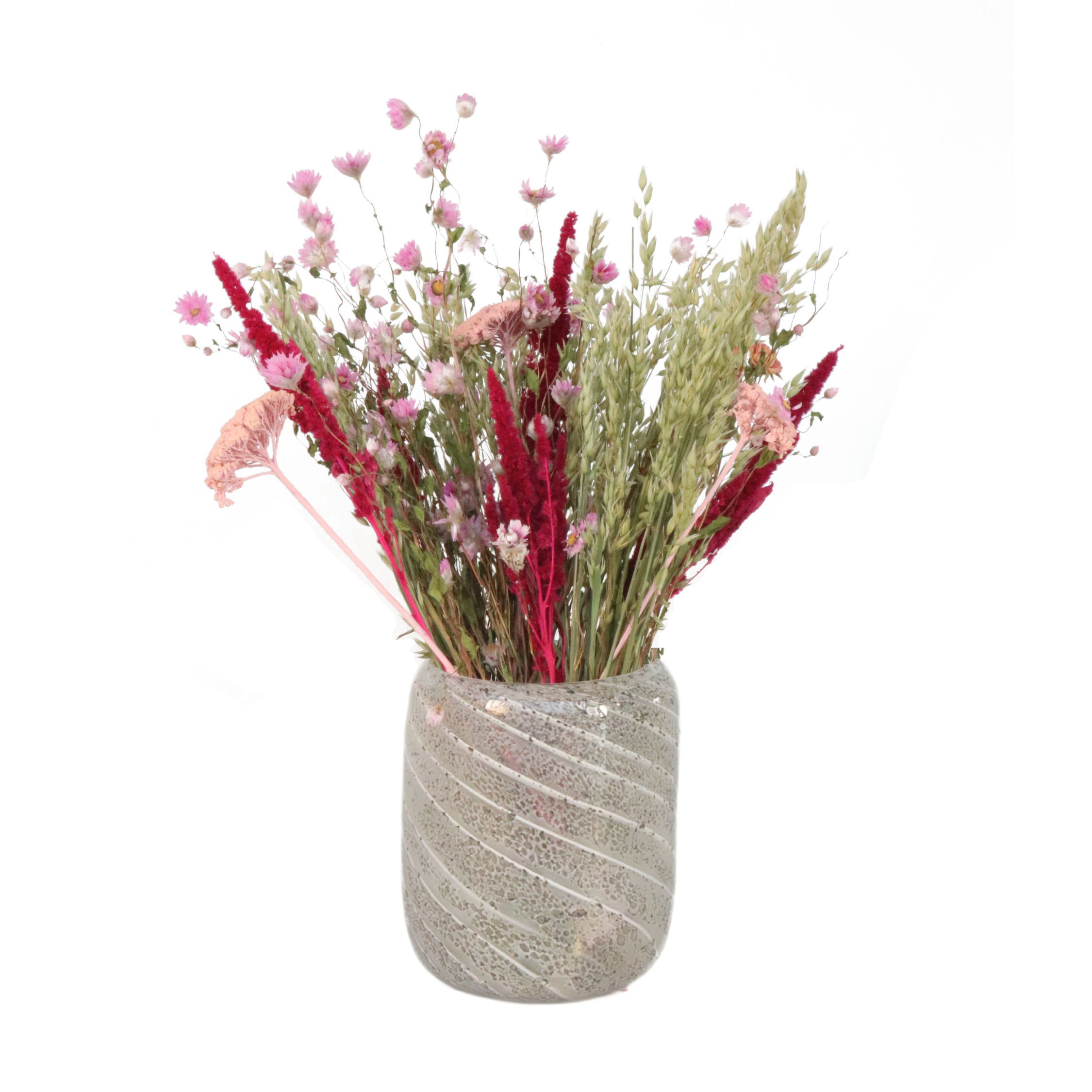 Flori uscate - Buchet 'Trendy Lucky Love' - Buchet - Roşu