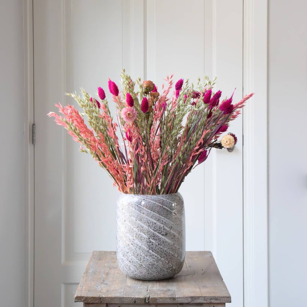 Flori uscate - Bouquet 'Loose Fit Lady Bird' - Buchet - Roşu