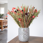 Flori uscate - Bouquet 'Large Zoey' - Buchet - Roşu