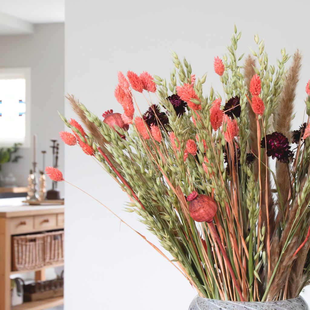 Flori uscate - Bouquet 'Large Zoey' - Buchet - Roşu