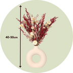 Flori uscate - Bouquet 'Loose Fit Lady Bird' - Buchet - Roşu