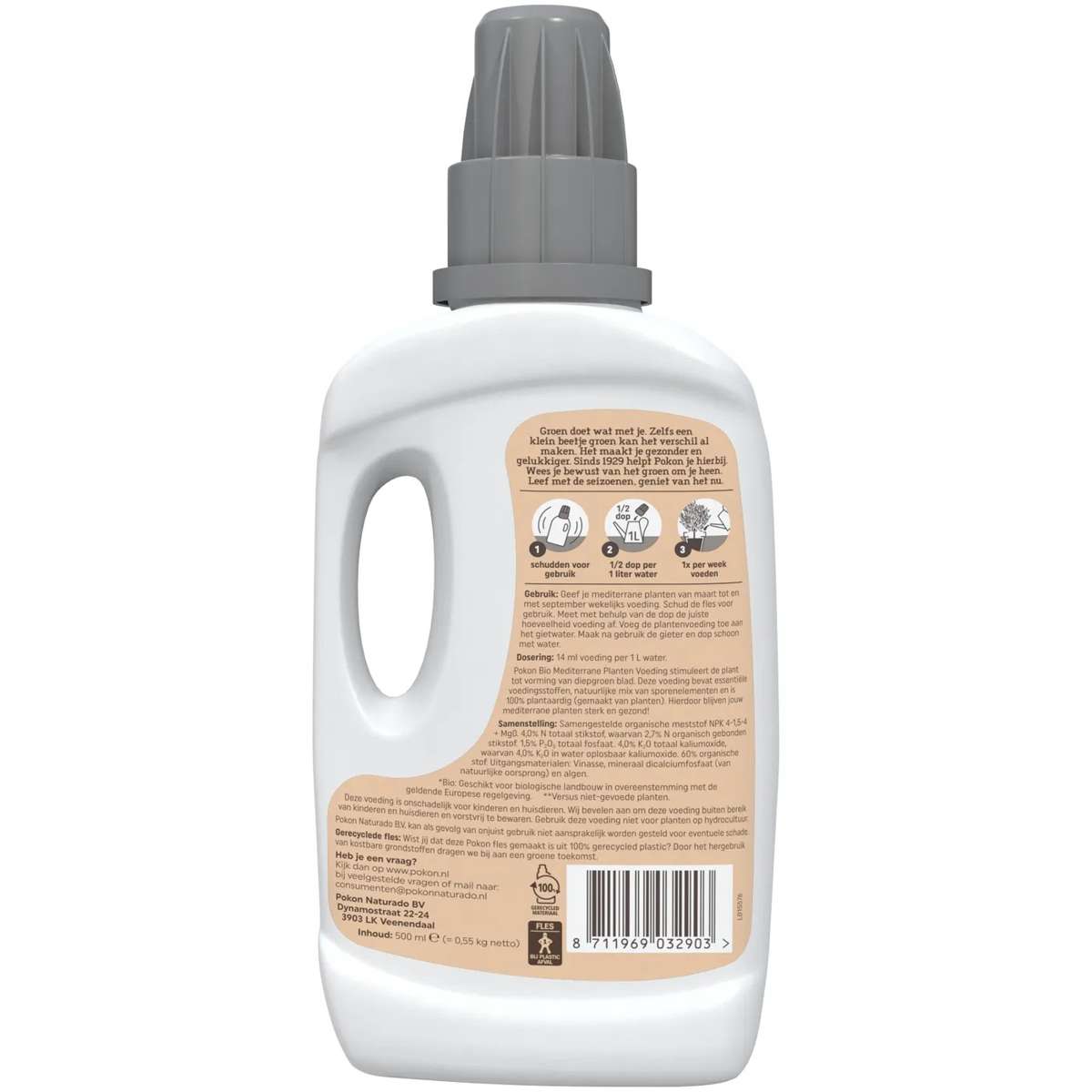 Pokon - îngrășământ lichid pentru plante mediteraneene - 500ml