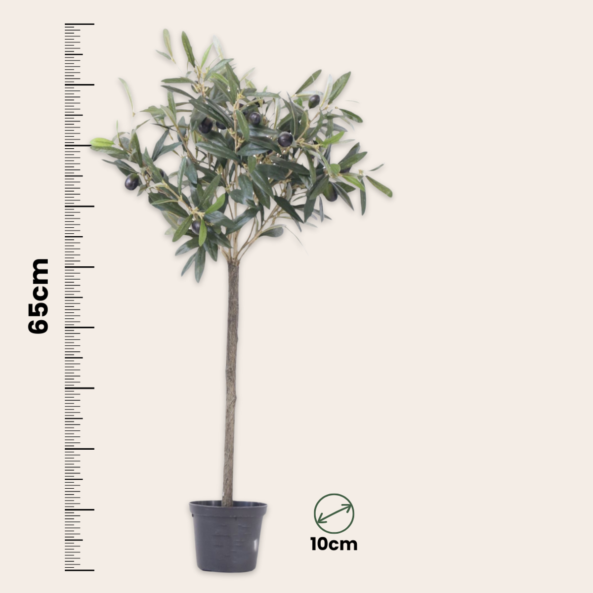 Măslin artificial - Înălțime 65cm